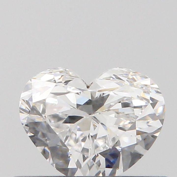 0.38 Carat Heart Loose Diamond, E, IF, Ideal, GIA Certified