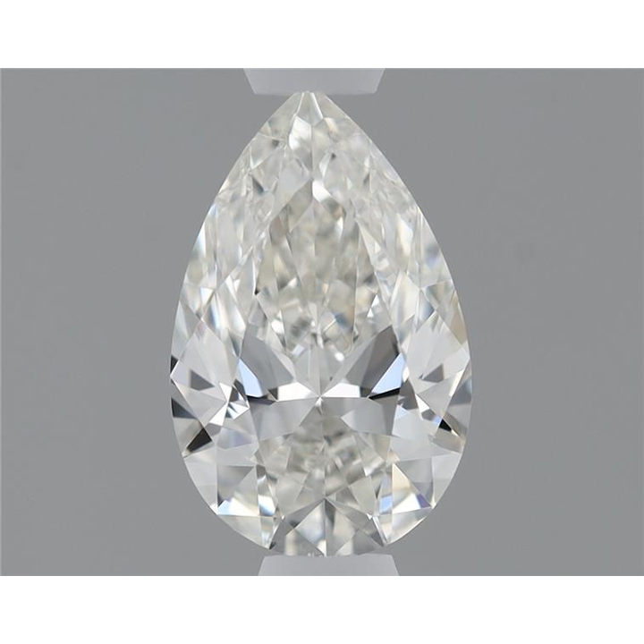 0.50 Carat Pear Loose Diamond, H, VVS1, Super Ideal, GIA Certified | Thumbnail