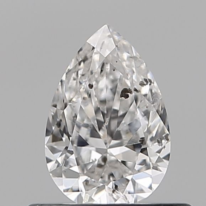 0.42 Carat Pear Loose Diamond, E, I1, Ideal, GIA Certified | Thumbnail