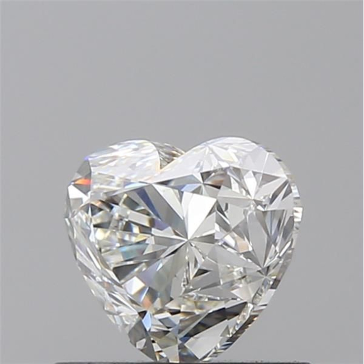 0.90 Carat Heart Loose Diamond, H, VS1, Ideal, GIA Certified