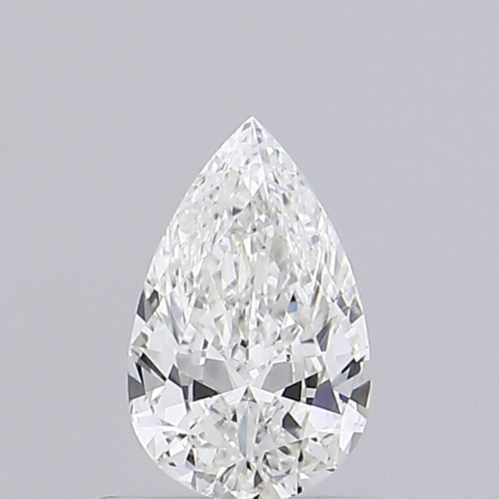 0.45 Carat Pear Loose Diamond, F, SI1, Ideal, GIA Certified