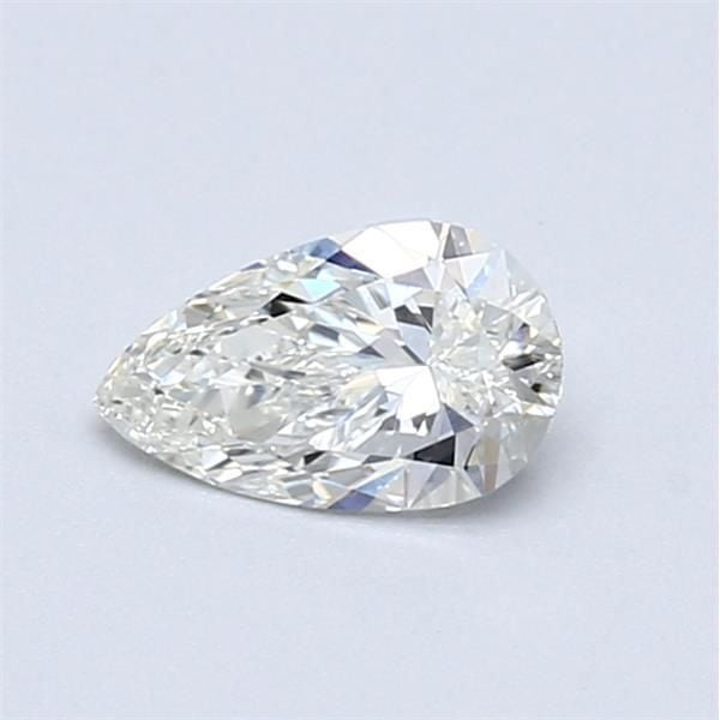 0.50 Carat Pear Loose Diamond, J, VVS2, Super Ideal, GIA Certified | Thumbnail