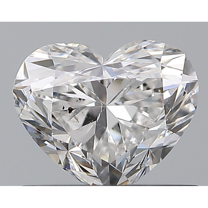 0.70 Carat Heart Loose Diamond, E, SI2, Super Ideal, GIA Certified