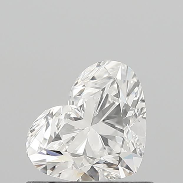 0.80 Carat Heart Loose Diamond, F, VS1, Ideal, GIA Certified