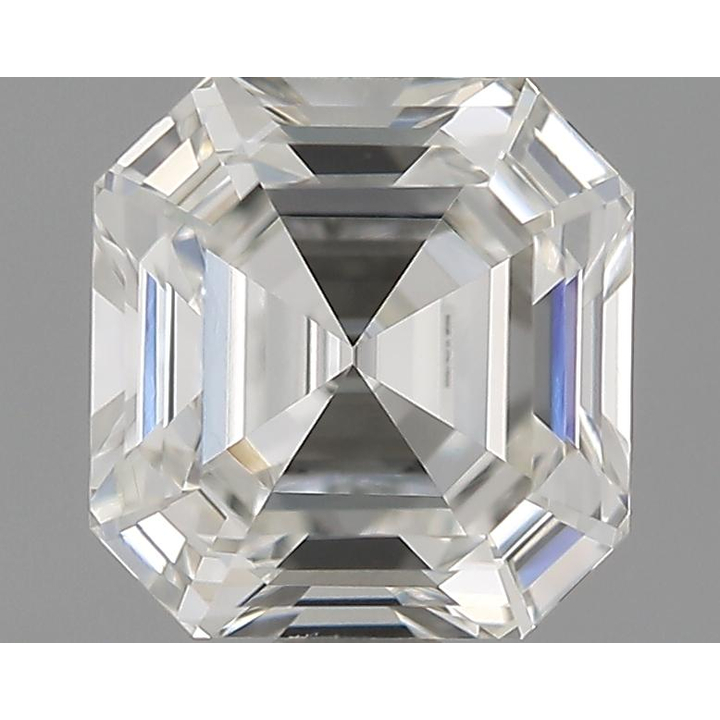 0.90 Carat Asscher Loose Diamond, H, VVS1, Super Ideal, GIA Certified