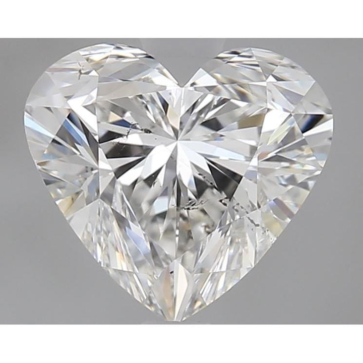 1.51 Carat Heart Loose Diamond, F, SI2, Ideal, GIA Certified