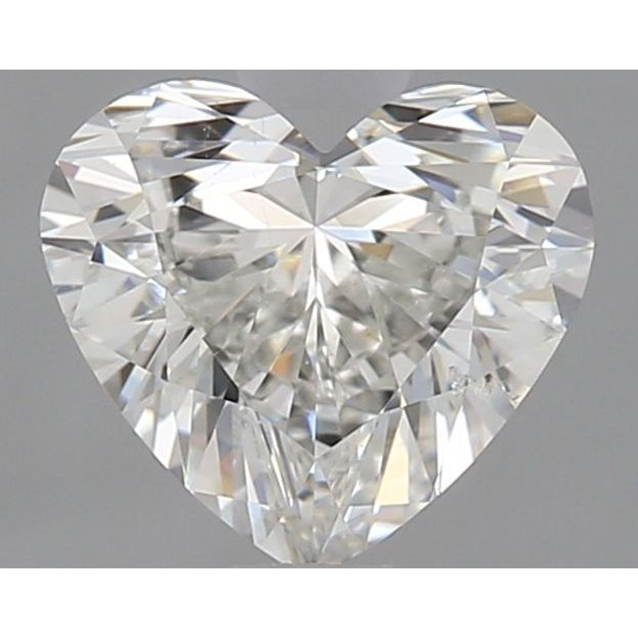 0.80 Carat Heart Loose Diamond, G, SI1, Super Ideal, GIA Certified | Thumbnail