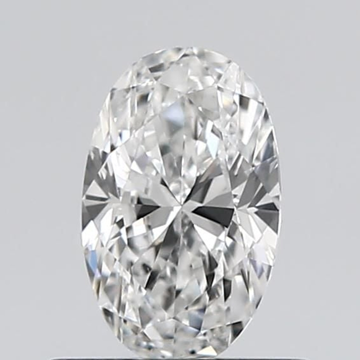 0.60 Carat Oval Loose Diamond, F, VS1, Super Ideal, GIA Certified