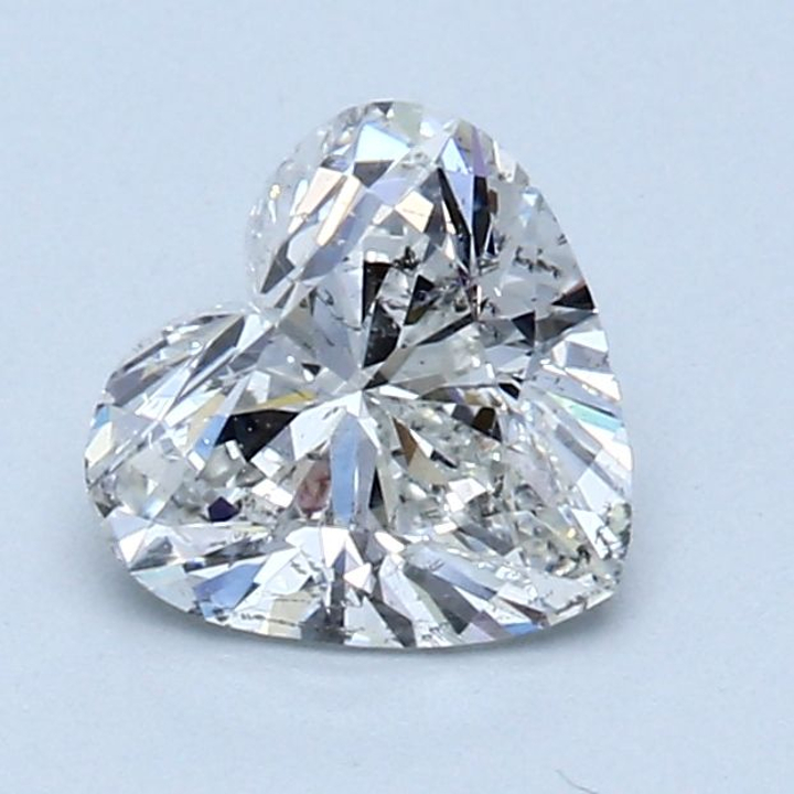 1.00 Carat Heart Loose Diamond, G, SI2, Super Ideal, GIA Certified | Thumbnail