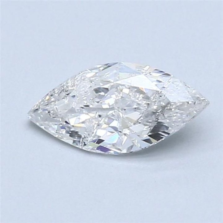 0.70 Carat Marquise Loose Diamond, F, I3, Excellent, GIA Certified | Thumbnail