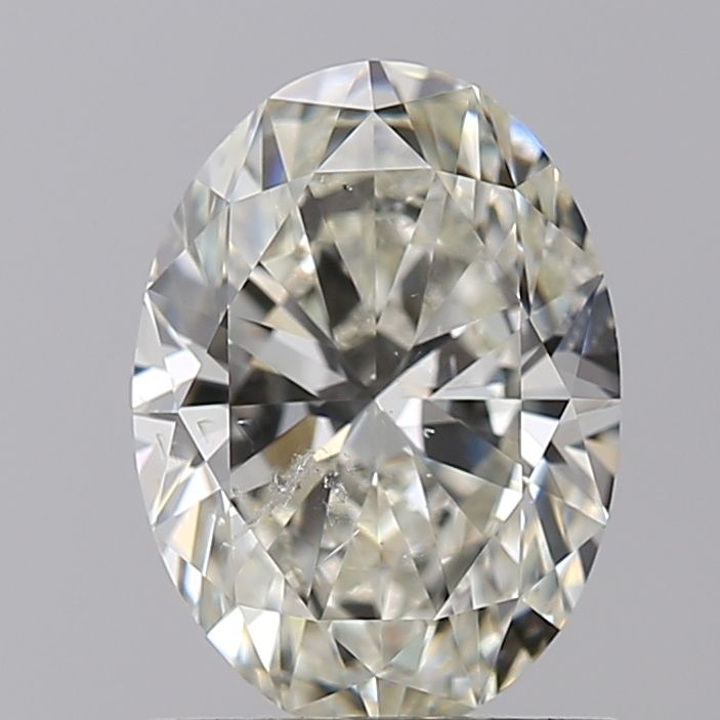 1.20 Carat Oval Loose Diamond, K, SI2, Super Ideal, GIA Certified
