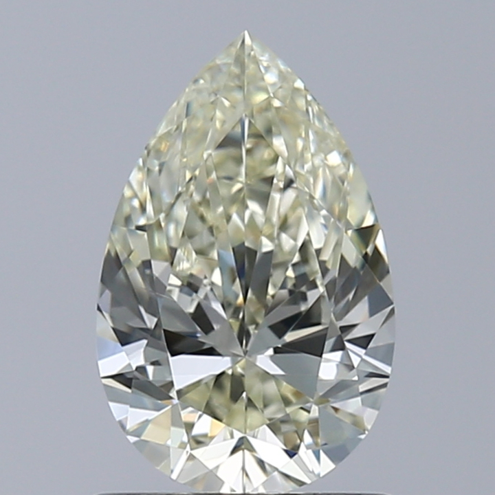 0.90 Carat Pear Loose Diamond, L, VS2, Super Ideal, GIA Certified