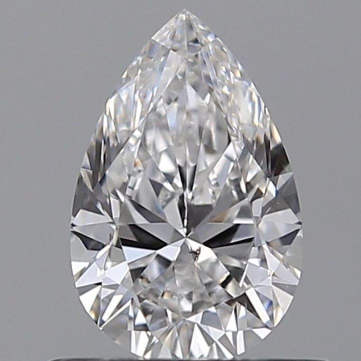 0.61 Carat Pear Loose Diamond, D, SI1, Ideal, GIA Certified