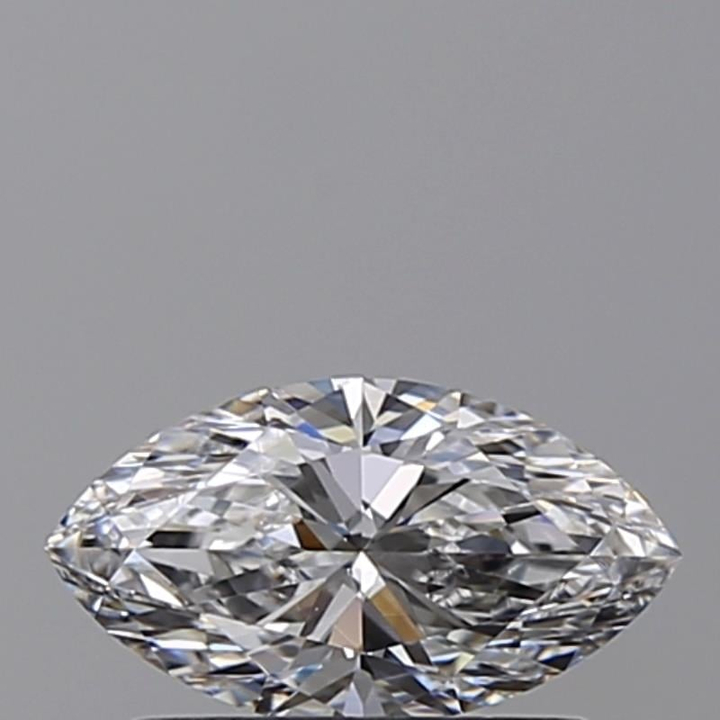 0.63 Carat Marquise Loose Diamond, D, VS2, Ideal, GIA Certified | Thumbnail