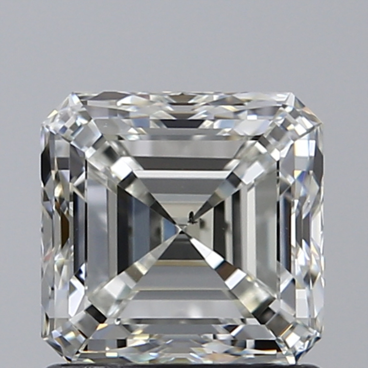 1.20 Carat Asscher Loose Diamond, I, VS2, Ideal, GIA Certified