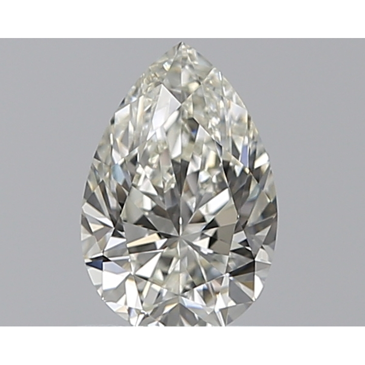 0.70 Carat Pear Loose Diamond, J, VVS1, Super Ideal, GIA Certified