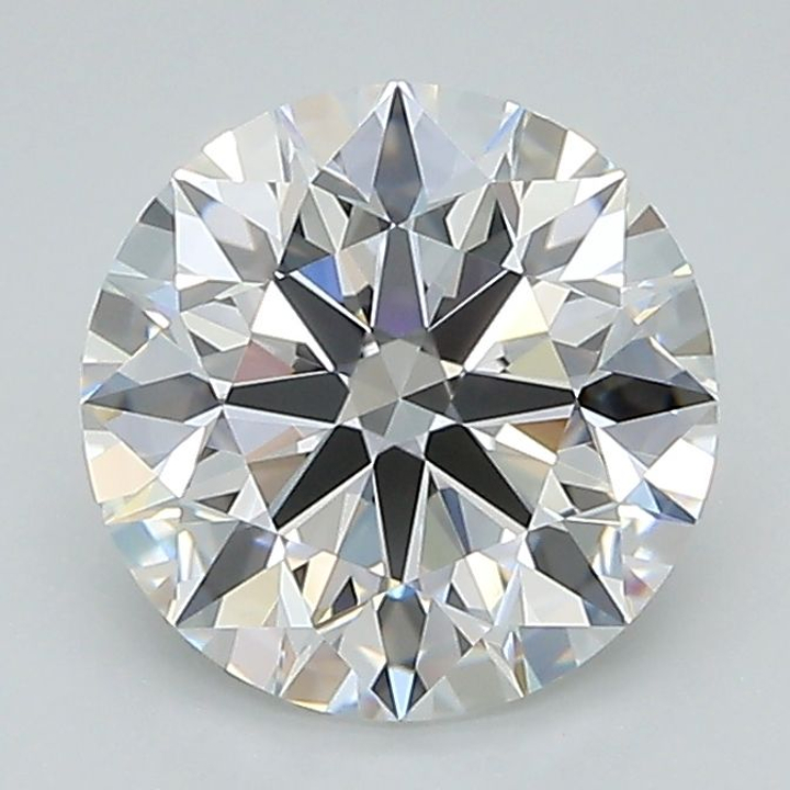 Lab Grown Diamond: 1.71 Carat Round Loose Diamond, F, VVS2, Super Ideal, GIA Certified | Thumbnail