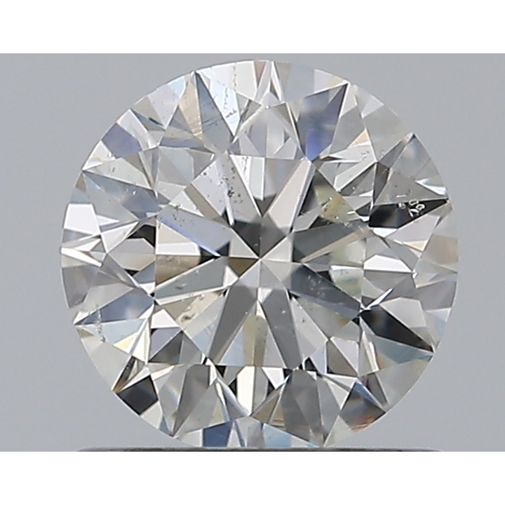 0.80 Carat Round Loose Diamond, H, SI2, Super Ideal, GIA Certified | Thumbnail
