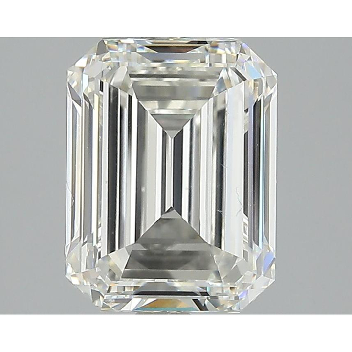 3.01 Carat Emerald Loose Diamond, H, VVS2, Excellent, HRD Certified | Thumbnail