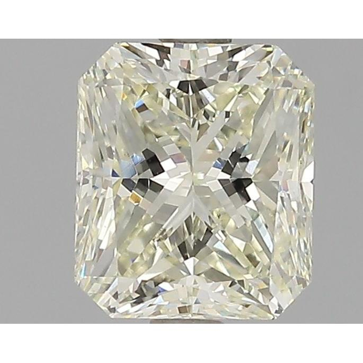 1.51 Carat Radiant Loose Diamond, K, VS2, Excellent, HRD Certified