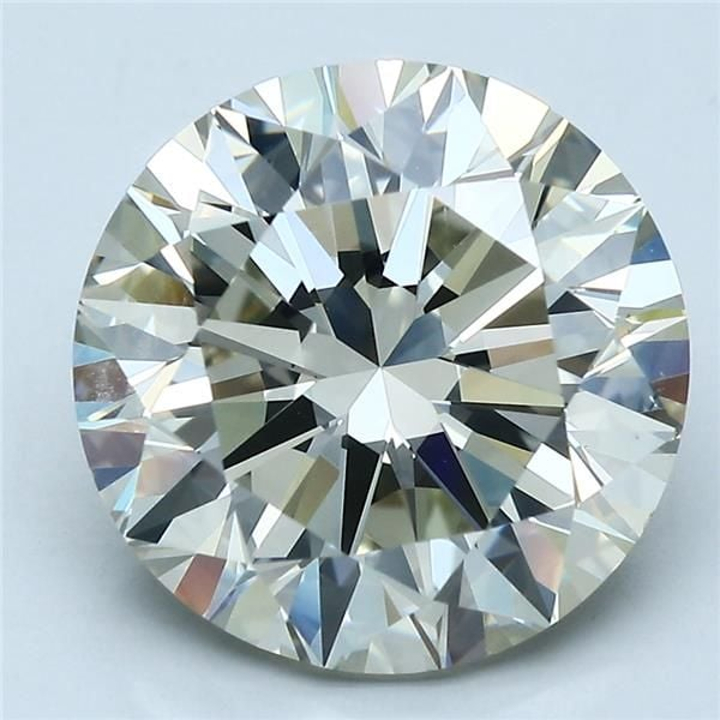 7.01 Carat Round Loose Diamond, L, VS2, Ideal, HRD Certified | Thumbnail
