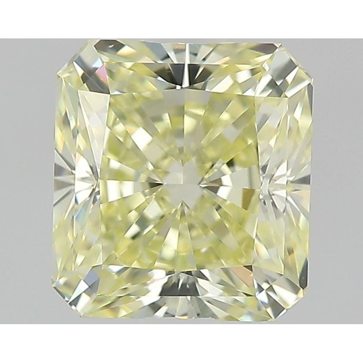 1.36 Carat Radiant Loose Diamond, Fancy Light Yellow, VS2, Excellent, GIA Certified | Thumbnail