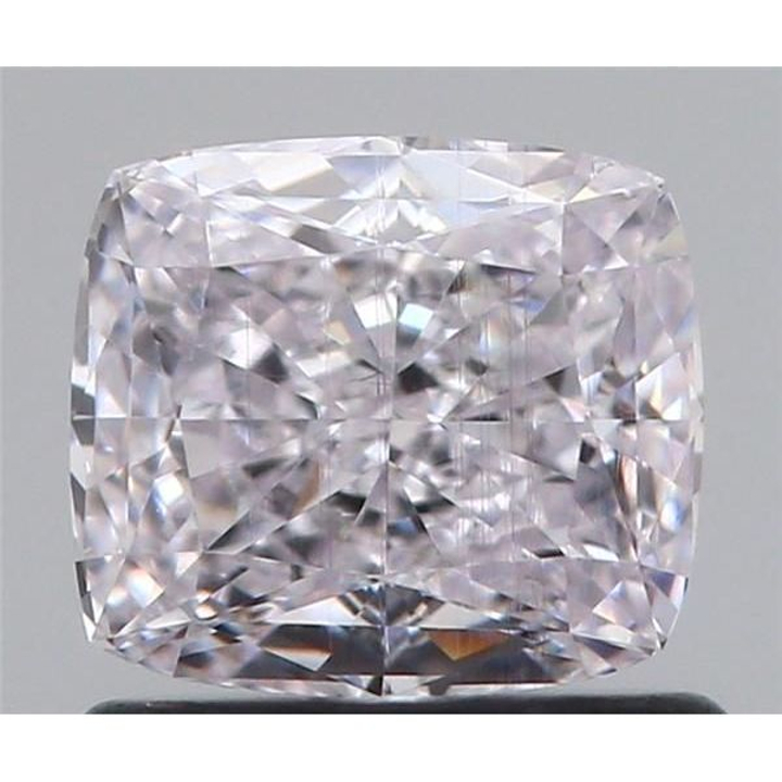 0.80 Carat Cushion Loose Diamond, Faint Pink, SI1, Ideal, GIA Certified | Thumbnail