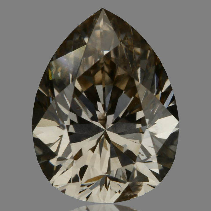 0.72 Carat Pear Loose Diamond, S-T, I1, Very Good, GIA Certified