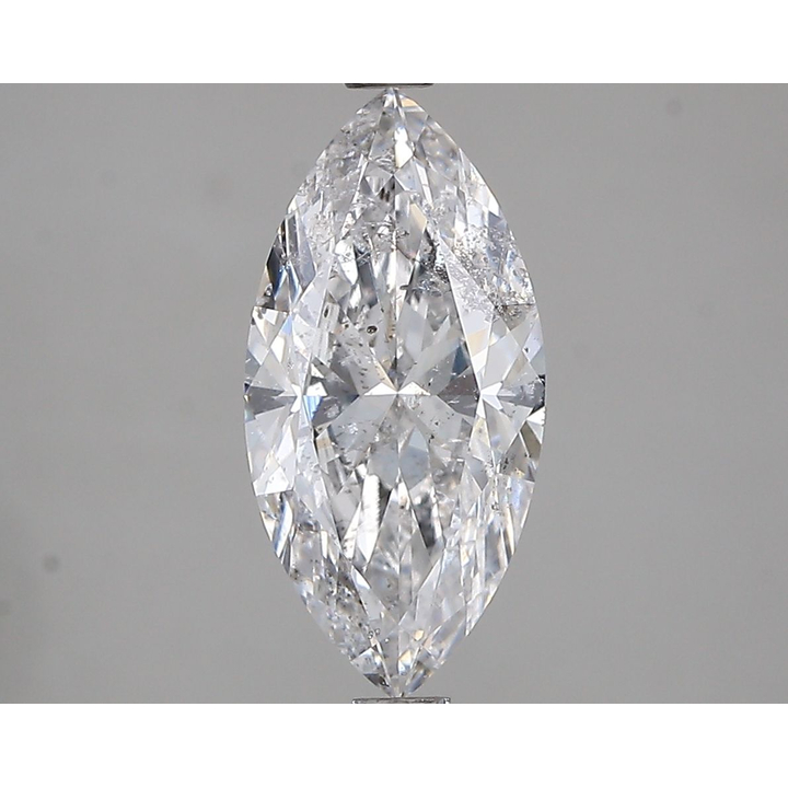 2.04 Carat Marquise Loose Diamond, E, SI2, Ideal, HRD Certified | Thumbnail