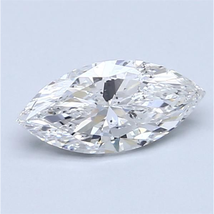 0.70 Carat Marquise Loose Diamond, F, SI2, Excellent, HRD Certified