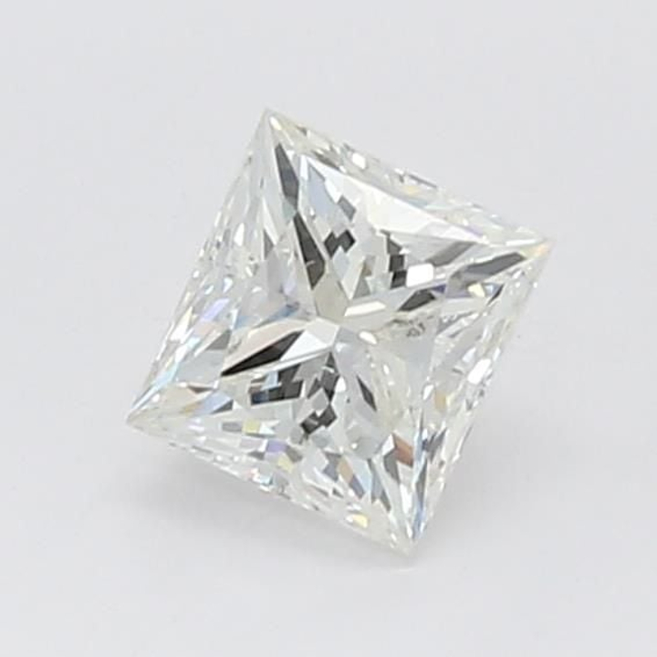 0.70 Carat Princess Loose Diamond, J, SI1, Good, GIA Certified | Thumbnail