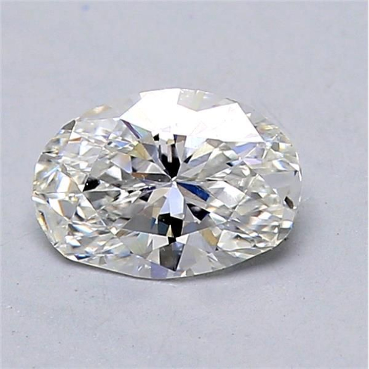 0.45 Carat Oval Loose Diamond, F, VS2, Excellent, GIA Certified | Thumbnail