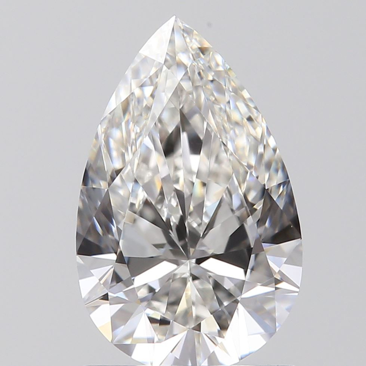 1.00 Carat Pear Loose Diamond, E, VVS2, Super Ideal, GIA Certified