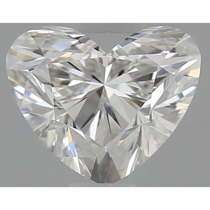 0.50 Carat Heart Loose Diamond, G, VVS2, Ideal, GIA Certified | Thumbnail