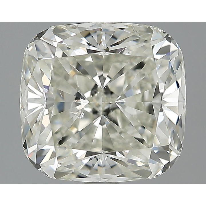 3.04 Carat Cushion Loose Diamond, K, SI2, Super Ideal, GIA Certified | Thumbnail