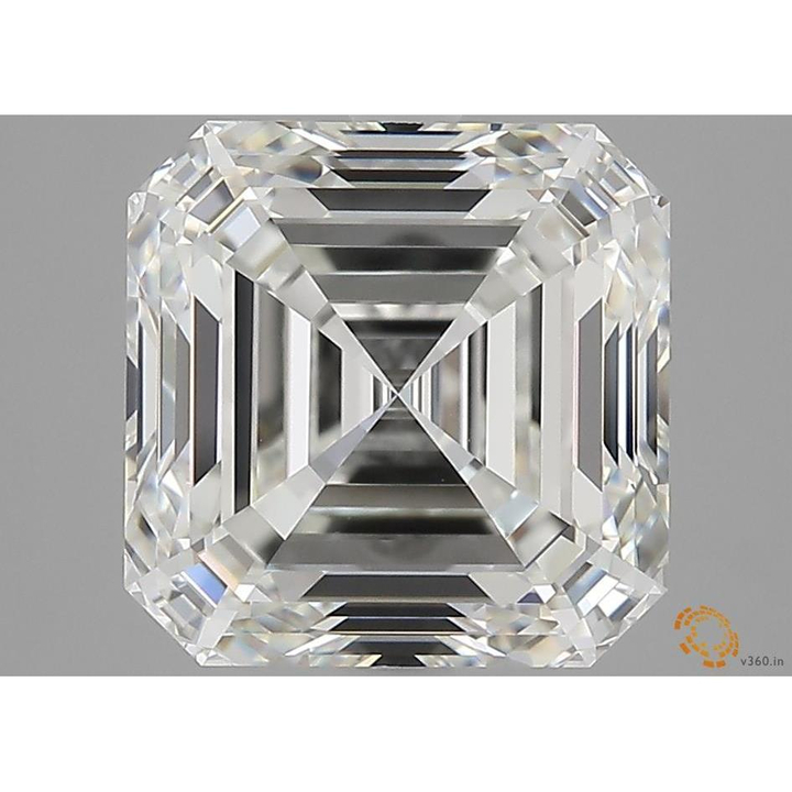 5.10 Carat Asscher Loose Diamond, I, VVS2, Super Ideal, GIA Certified