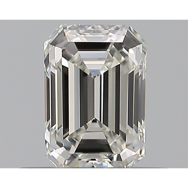 0.41 Carat Emerald Loose Diamond, G, VVS2, Excellent, GIA Certified | Thumbnail
