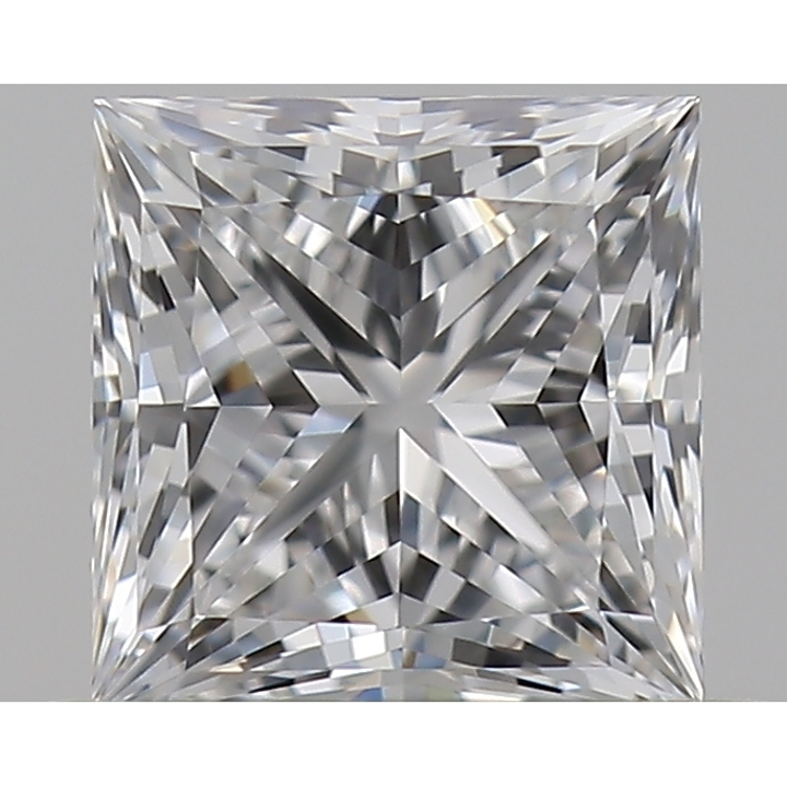 0.52 Carat Princess Loose Diamond, D, VVS2, Super Ideal, GIA Certified
