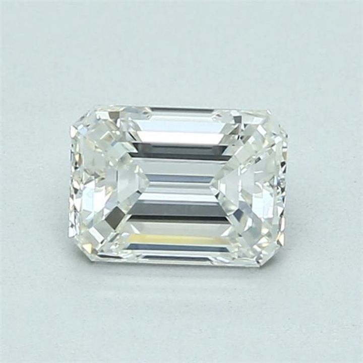 0.84 Carat Emerald Loose Diamond, I, VVS1, Excellent, GIA Certified | Thumbnail