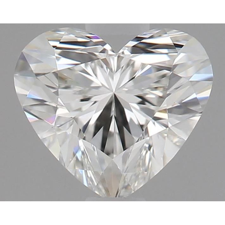 0.50 Carat Heart Loose Diamond, G, IF, Super Ideal, GIA Certified