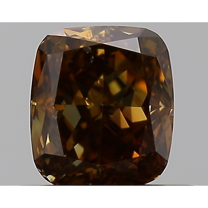 0.50 Carat Cushion Loose Diamond, FANCY, SI2, Excellent, GIA Certified | Thumbnail
