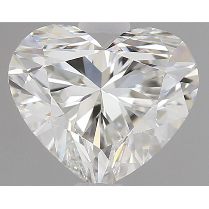 0.71 Carat Heart Loose Diamond, H, SI1, Super Ideal, GIA Certified | Thumbnail