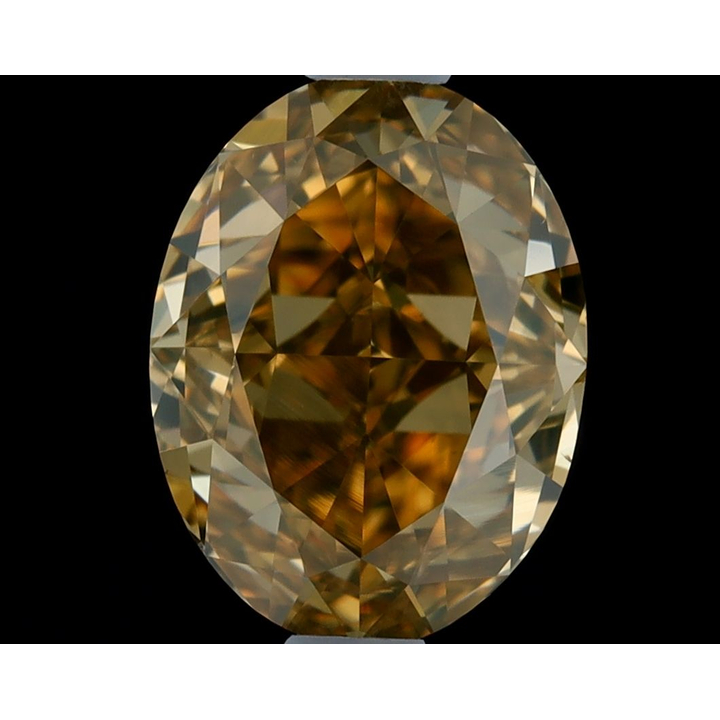 1.21 Carat Oval Loose Diamond, Fancy Brownish Yellow, VS1, Ideal, GIA Certified