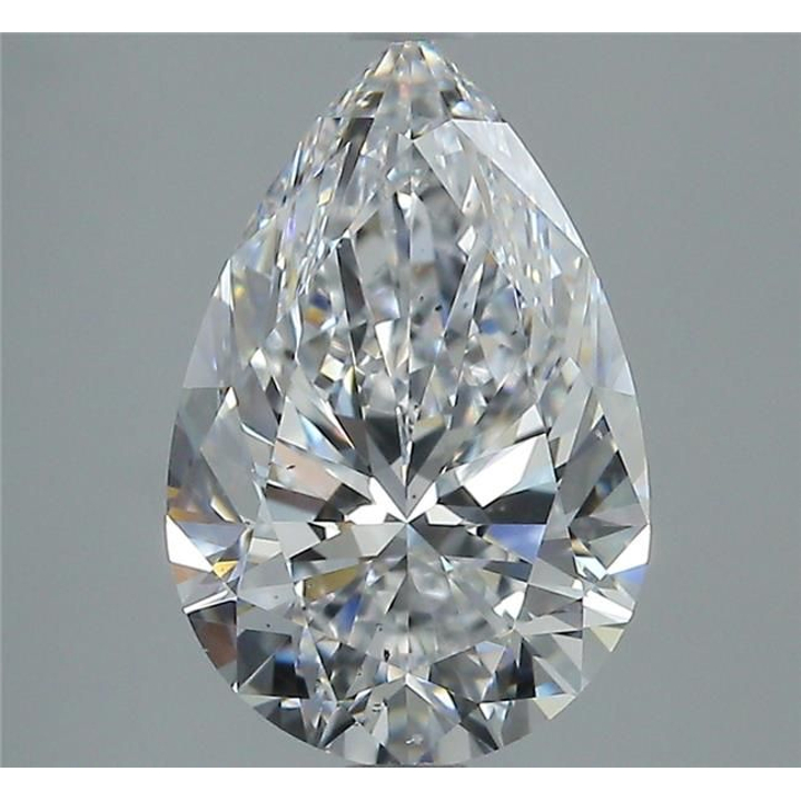 2.50 Carat Pear Loose Diamond, D, SI1, Super Ideal, GIA Certified
