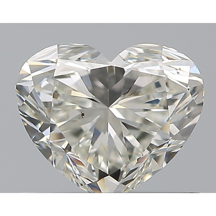 0.70 Carat Heart Loose Diamond, J, VS2, Super Ideal, GIA Certified