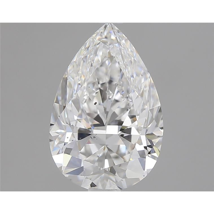 1.70 Carat Pear Loose Diamond, E, SI1, Ideal, GIA Certified | Thumbnail