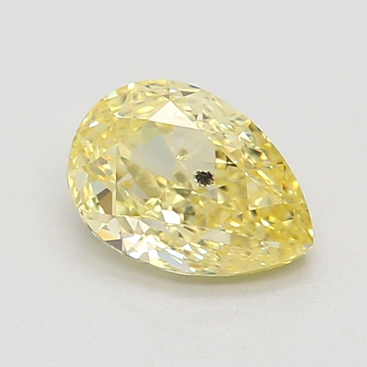 0.51 Carat Pear Loose Diamond, FANCY, I1, Ideal, GIA Certified