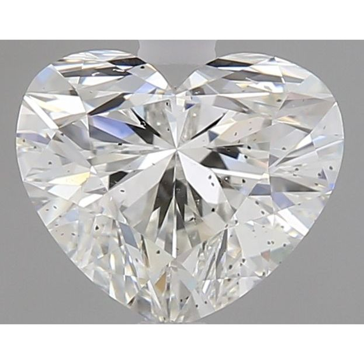 1.06 Carat Heart Loose Diamond, H, SI2, Ideal, GIA Certified | Thumbnail