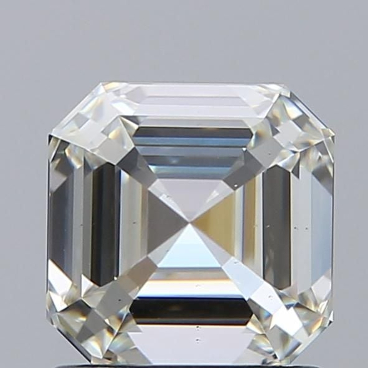 1.20 Carat Asscher Loose Diamond, J, VS1, Ideal, GIA Certified