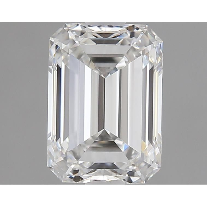 0.90 Carat Emerald Loose Diamond, F, VVS1, Super Ideal, GIA Certified | Thumbnail